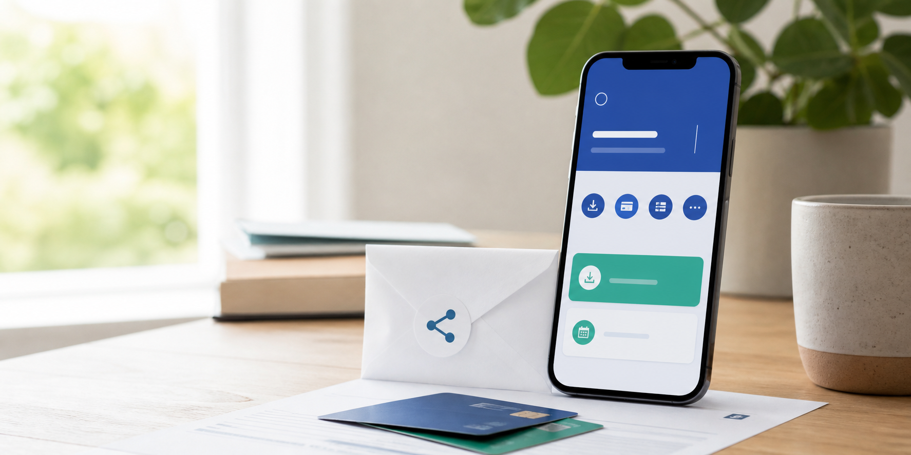 Smartphone and referral link for a Varo referral bonus and direct deposit guide